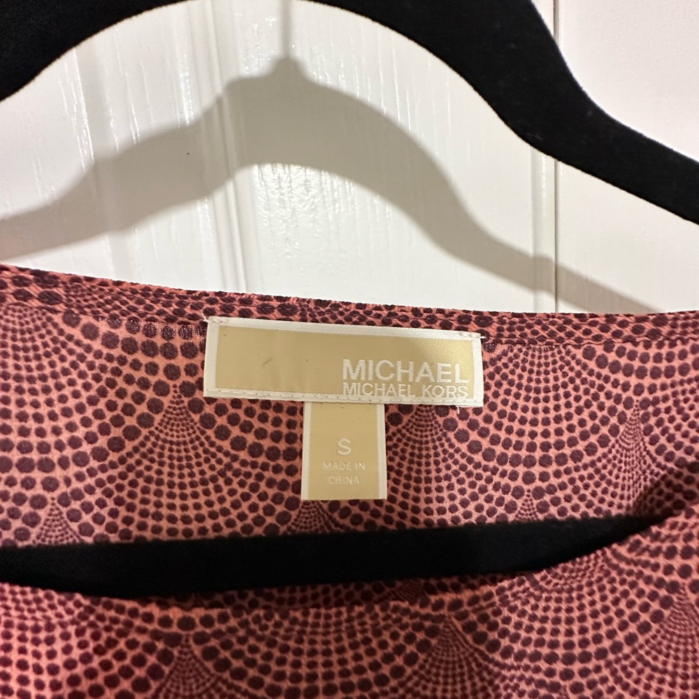 Michael Kors women’s blouse with side knot